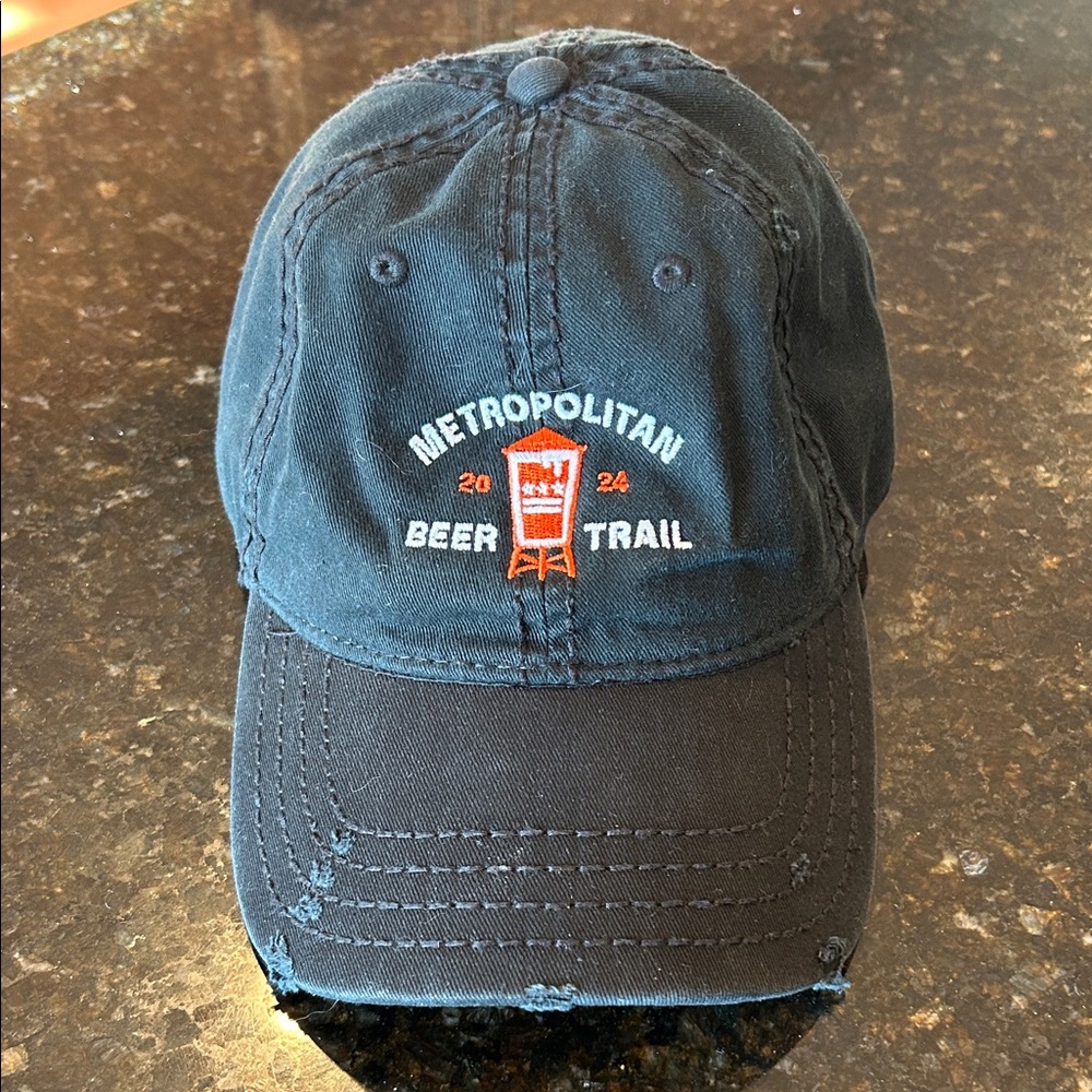 Metropolitan Beer Trail Distressed baseball Hat
